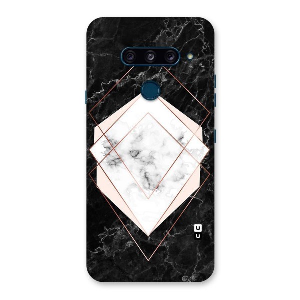 Marble Texture Print Back Case for LG  V40 ThinQ